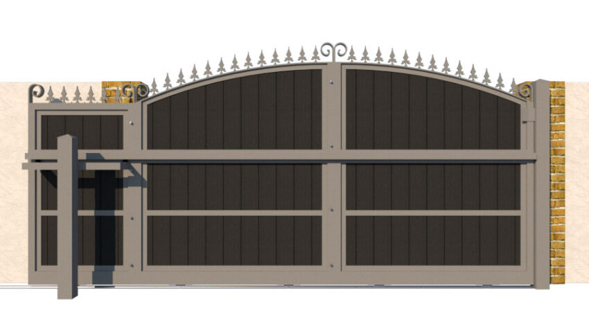 Dorchester Composite Sliding Gate - Image 4