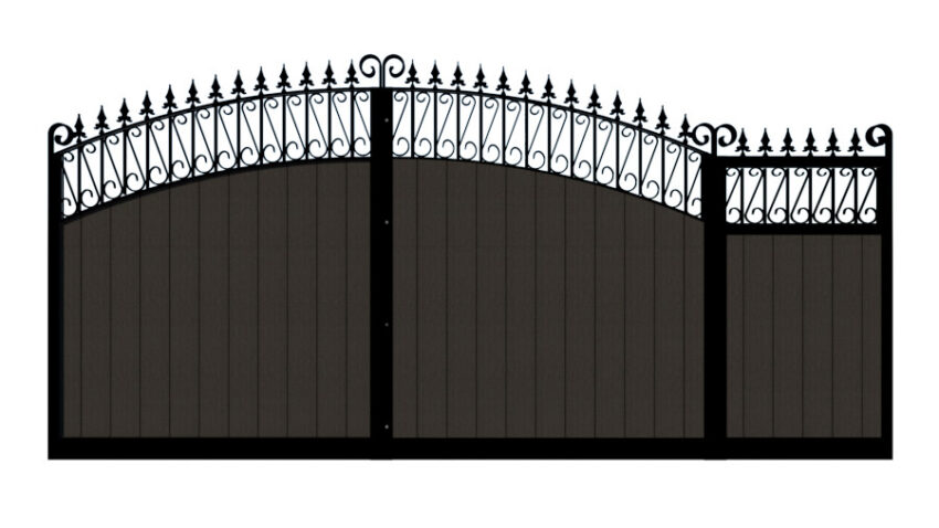 Sliding Gate in Composite - The Oxford
