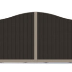 Sliding Gate in Composite - The Shropshire - closed