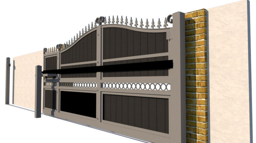 Southwark Composite Sliding Gate - Image 5