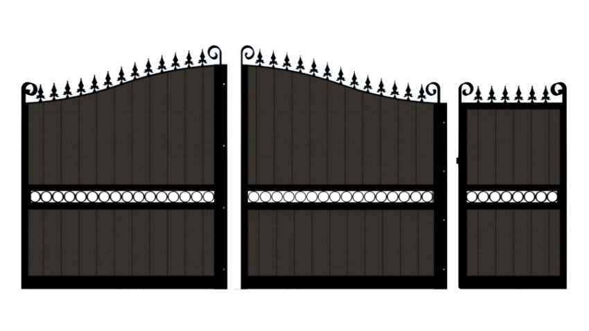 Southwark Composite Sliding Gate - Image 6