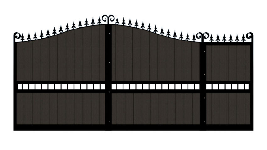 Sliding Gate in Composite - The Waltham Forest