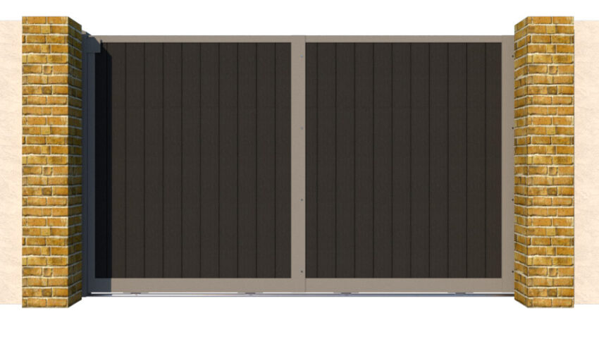 Sliding Gate in Composite - The York - closed