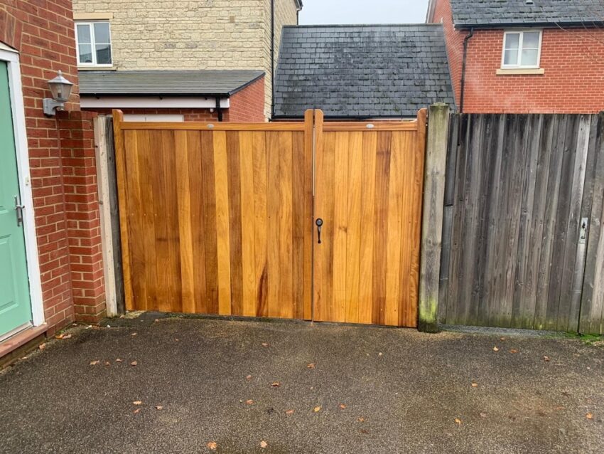 Split Driveway Gate