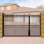 Split Metal Gates for Driveway - The Arundel
