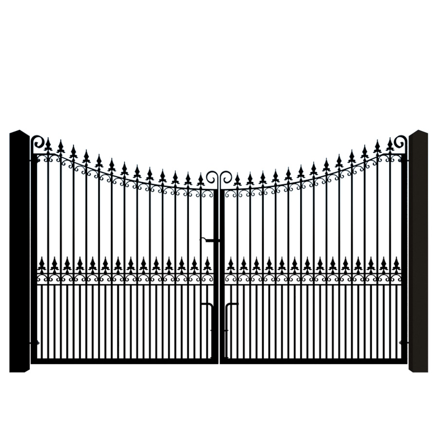 The Chelmsford metal driveway gate