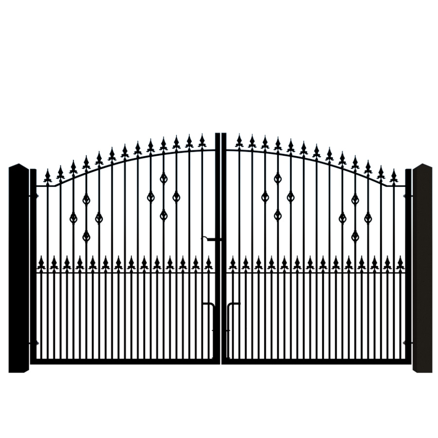 The Hastings metal driveway gate