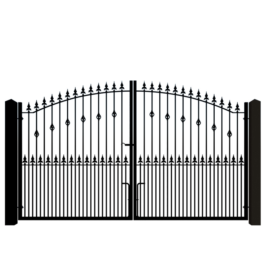 The Sandringham metal driveway gate