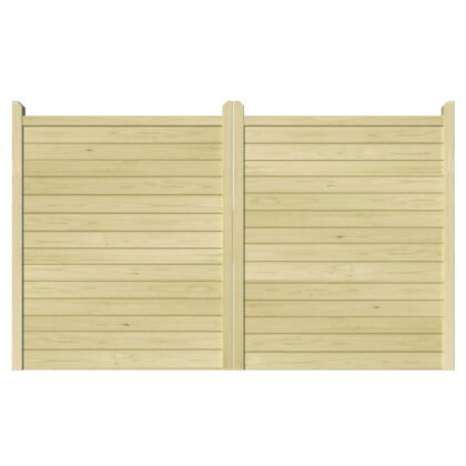 Wooden Driveway Gate - The Derby