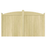 Wooden Driveway Gate - The Earlswood