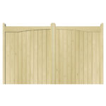Wooden Driveway Gate - The Pettswood
