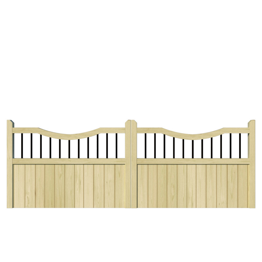 Wooden Driveway Gate - The Woodchurch