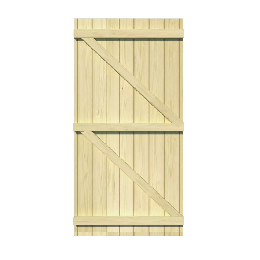 Wooden Side Gate - The Ascot - rear