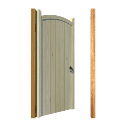 Wooden Side Gate - The Chappelwood - open