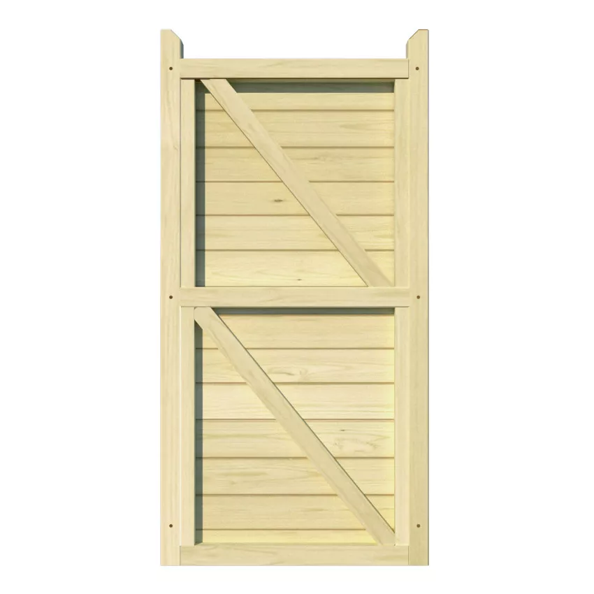 Wooden Side Gate - The Derby - rear