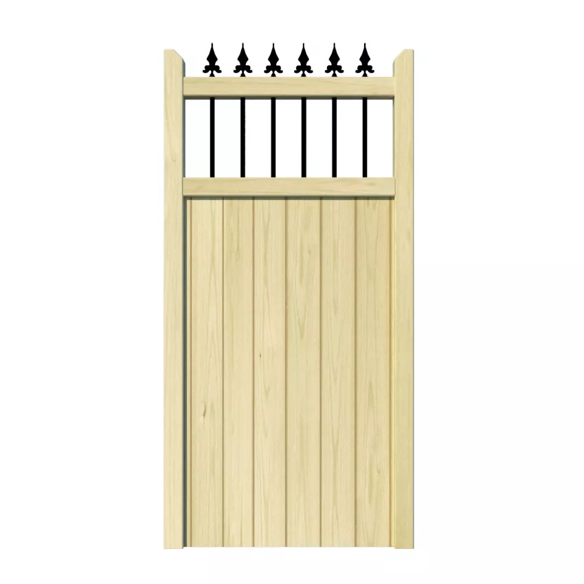 Wooden Side Gate - The Falmouth