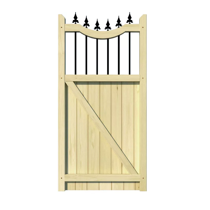 Wooden Side Gate - The Holmewood - rear