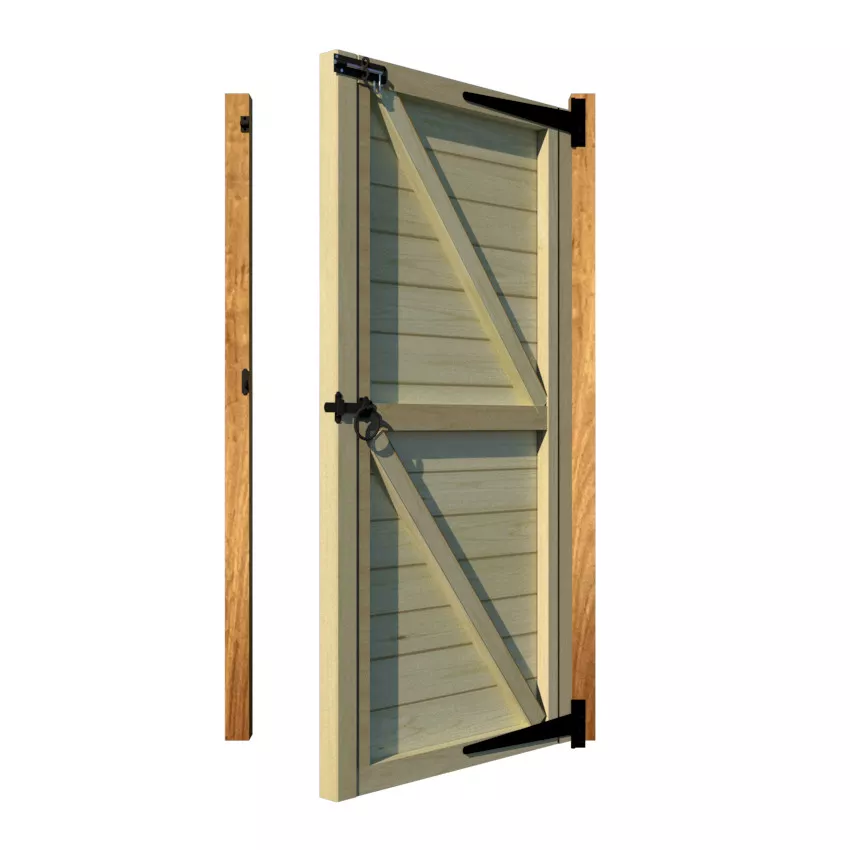 Wooden Side Gate - The Newport
