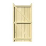 Wooden Side Gate - The Pettswood - rear