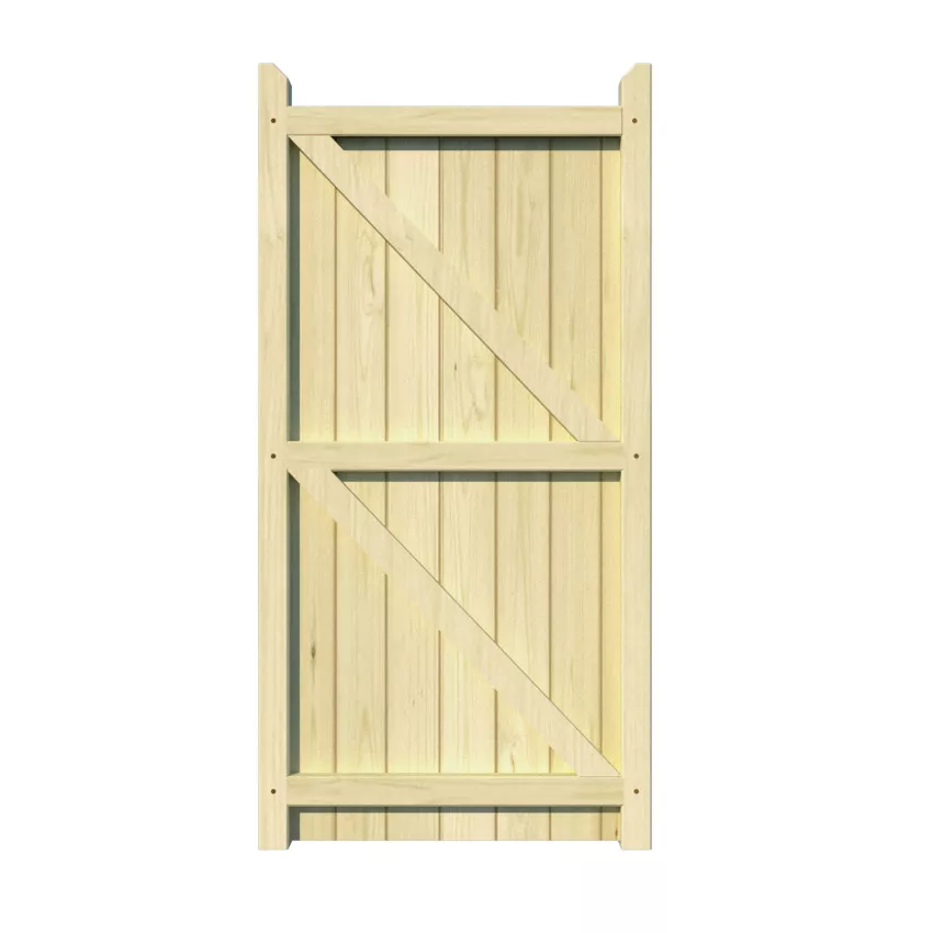 Wooden Side Gate - The Pettswood - rear