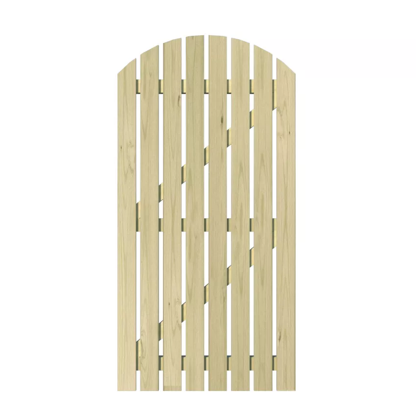 Wooden Side Gate - The Rakewood