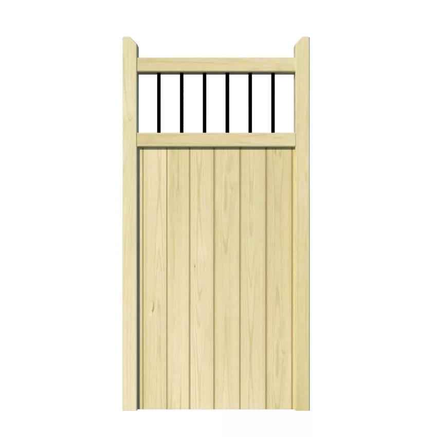 Wooden Side Gate - The Shrewsbury