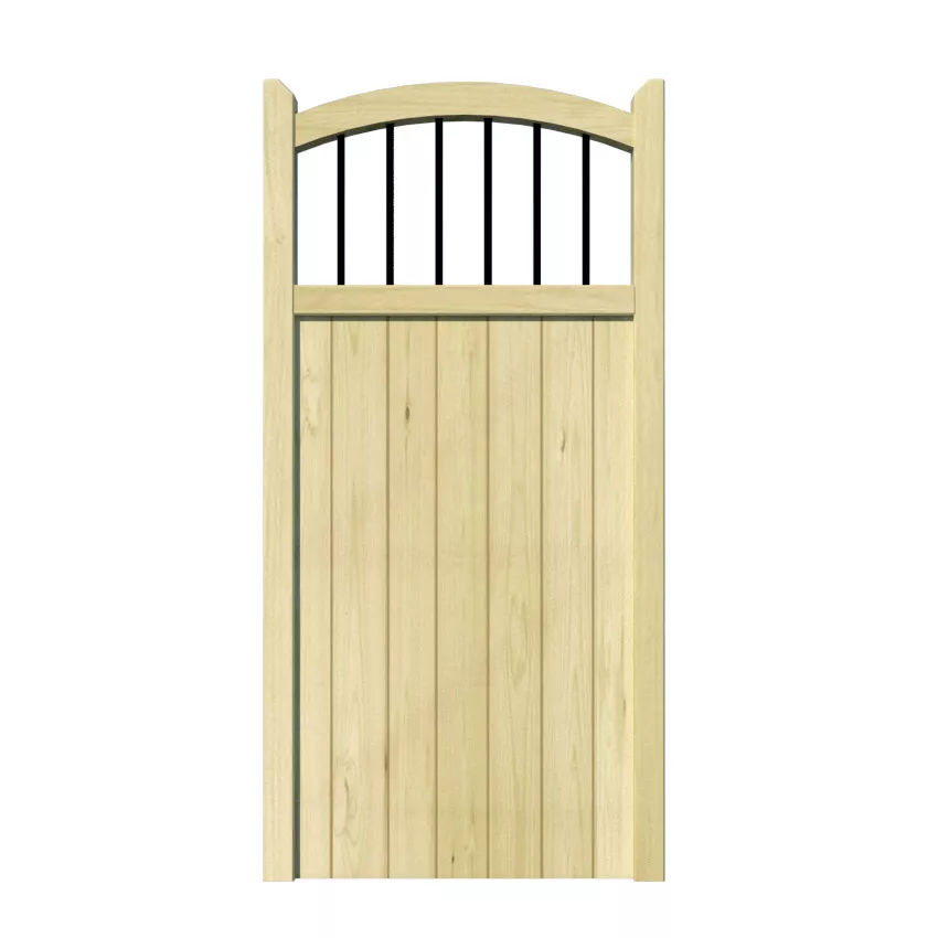 Wooden Side Gate - The Woodbridge