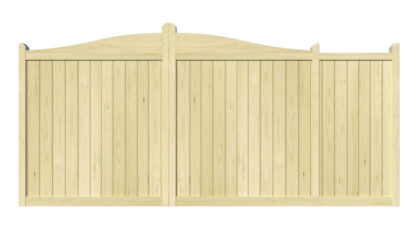 Wooden Sliding Gate - The Brookwood