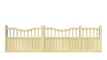 Wooden Sliding Gate - The Knowlwood