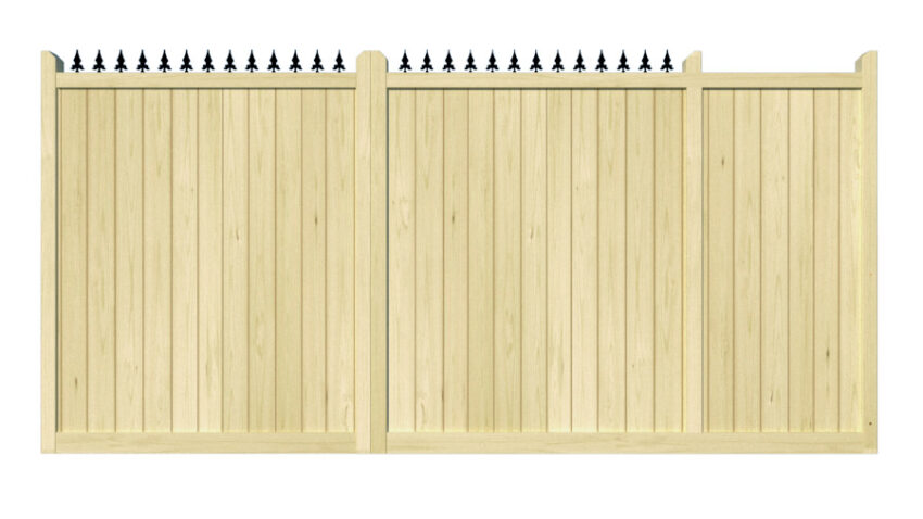 Wooden Sliding Gate - The London