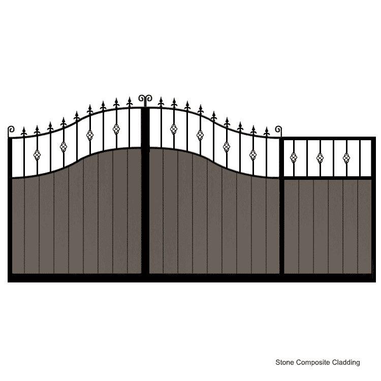 Aberdeen Composite Sliding Gate