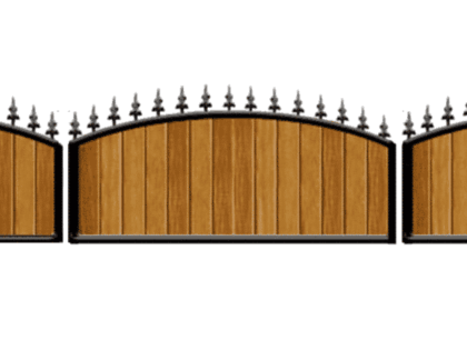 Aberdeen Metal Framed Railings from