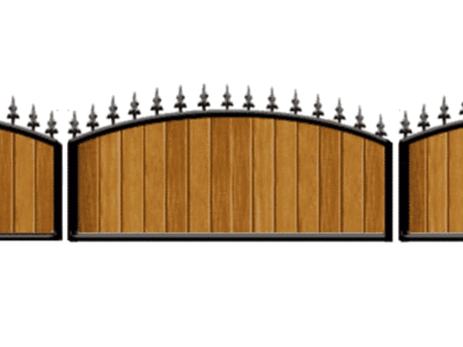 Bath Metal Framed Railings from