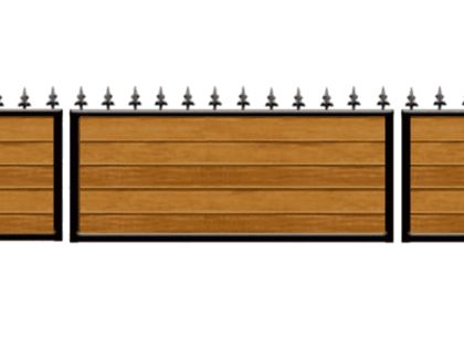 Dartford Metal Framed Railings from