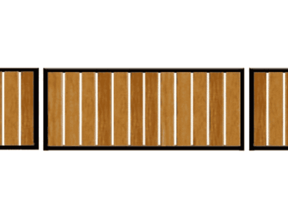 Henley Metal Framed Railings from