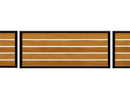 Kingston Metal Framed Railings from
