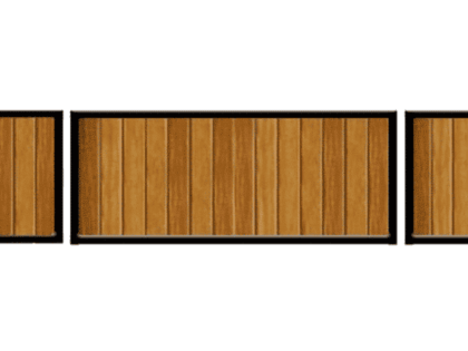 Lyndhurst Metal Framed Railings from