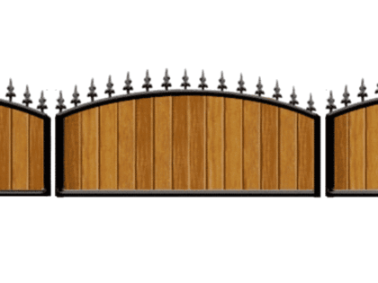 Oxford Metal Framed Railings from