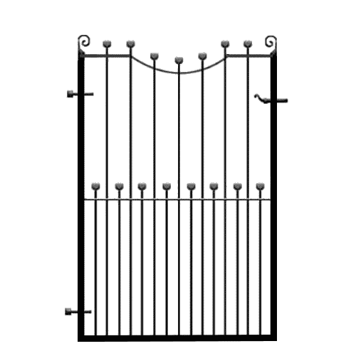 Metal Garden Gates | Wrought Iron | Gates and Fences UK