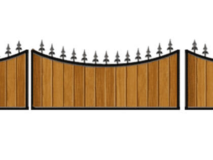 Portsmouth Metal Framed Railings from