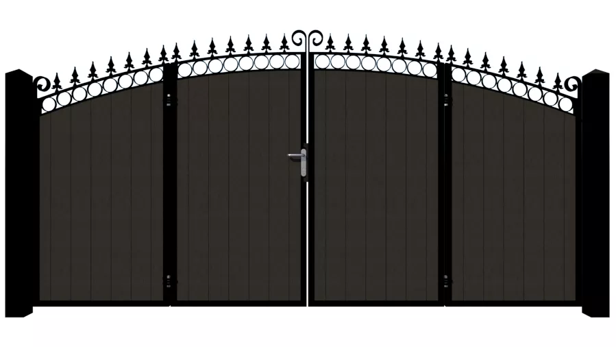 Bi-fold Composite Gates - The Bath