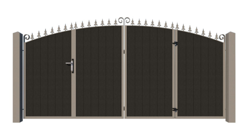 Bi-fold Composite Gates - The Dorchester - 3+1