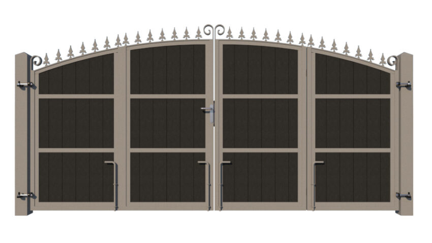 Dorchester Composite Bi-fold Gate - Image 3