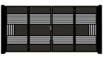 Bi-fold Composite Gates - The Harrogate