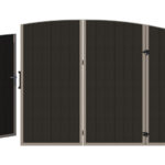 Bi-fold Composite Gates - The Kent - 3+1 open