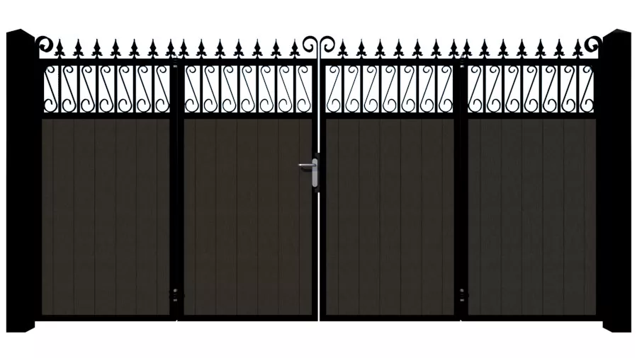Bi-fold Composite Gates - The Lemmington