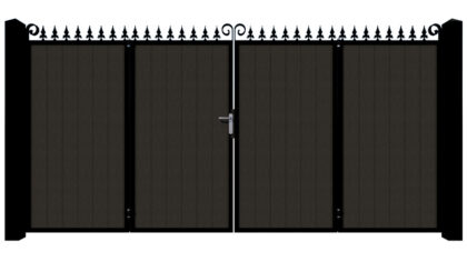 Bi-fold Composite Gates - The Middleton