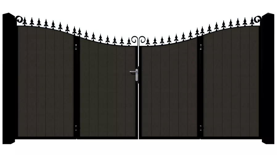 Bi-fold Composite Gates - The Portsmouth