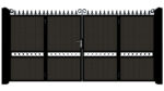 Bi-fold Composite Gates - The Sandbanks