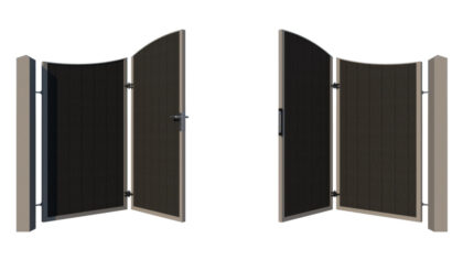 Bi-fold Composite Gates - The Shropshire